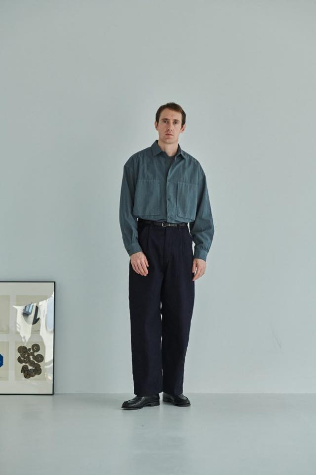 STILL BY HAND(スティルバイハンド) GARMENT-DYE OVER SHIRT (SH01253